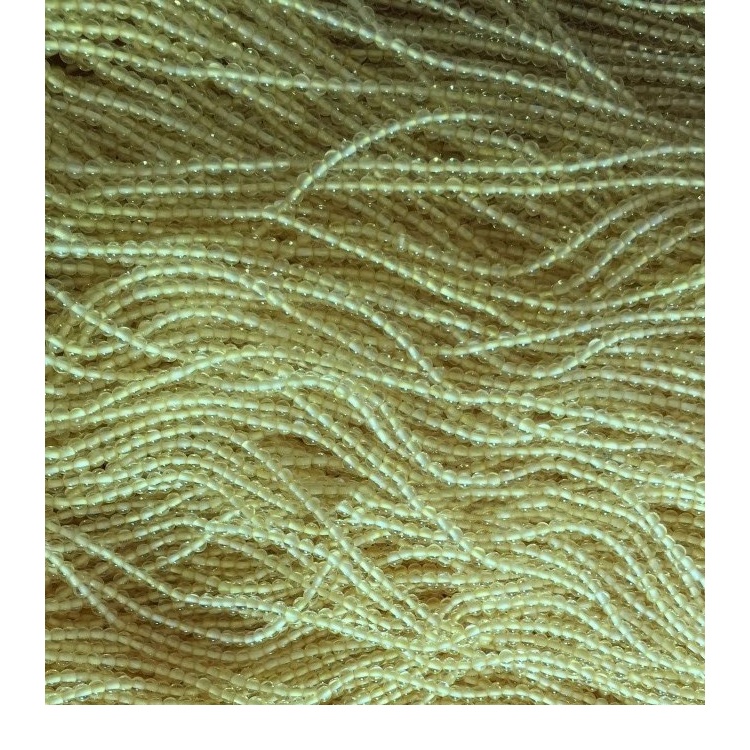 1.8 մմ 2,5 մմ 2.25 մմ 2.5 մմ 2.75 մմ կլոր բնական Topaz Gemstone Jewelry Beads- ը մեծածախ վաճառք է կատարում 15