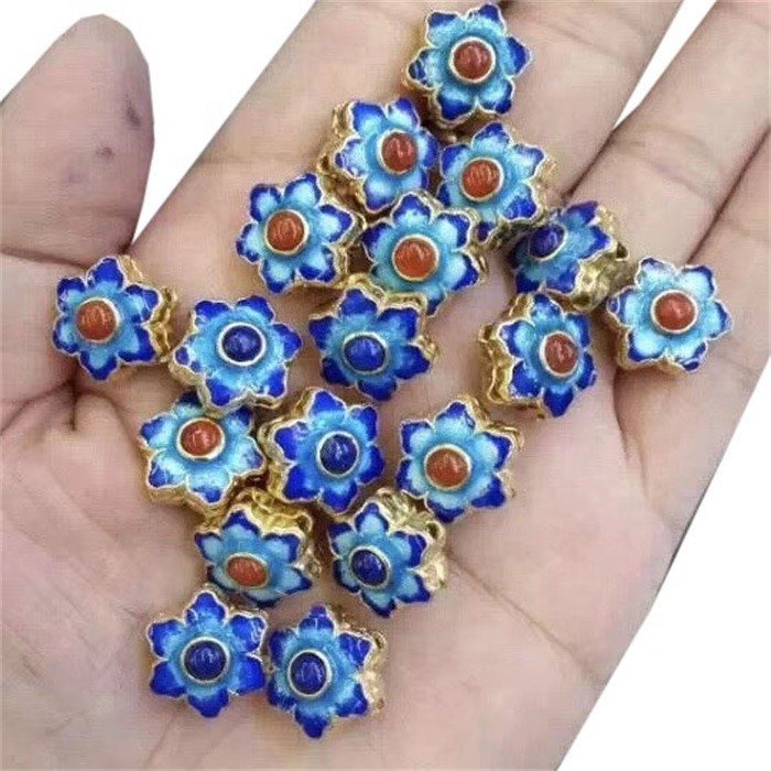 Natural Cloisonne Sirivha Imbedding Inlaid South Red Agate Zvishongo 15