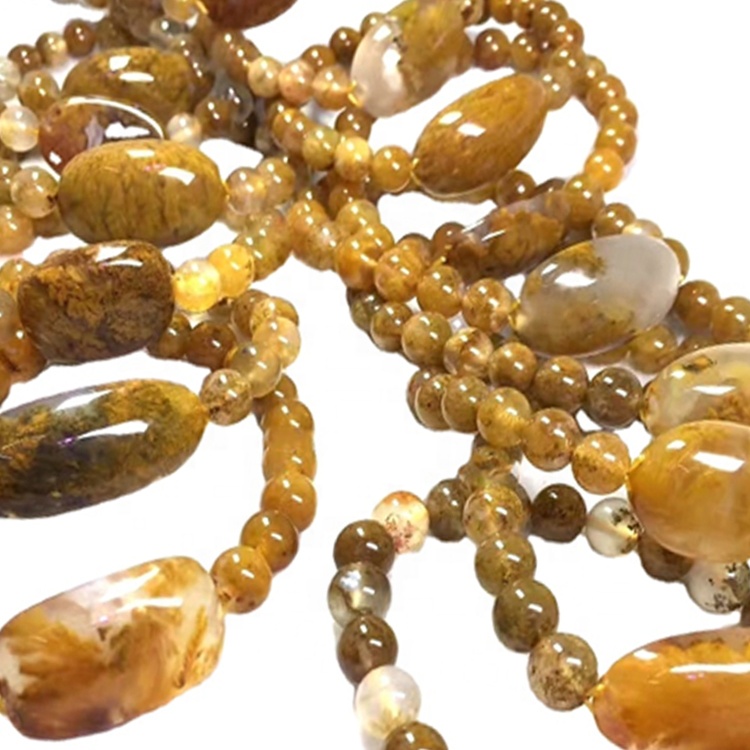 gioielli con bracciale con perline di fiori ed erba di qualità unica 38