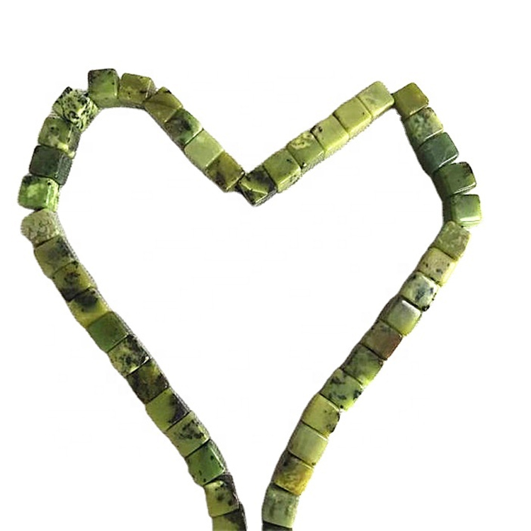 Грийнстоун канадски джаспър пълни бижута на едро 37