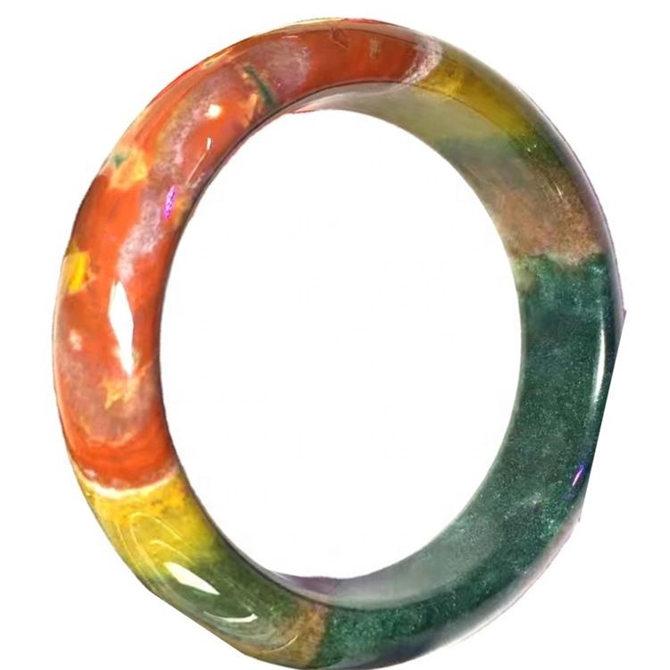 Raro Ocean Jasper Jeweltery Fashion Traje Brazaletes Brazaletes 31