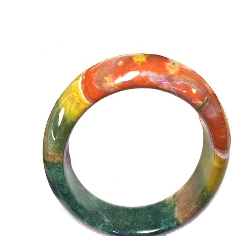 Raro Ocean Jasper Jeweltery Fashion Traje Brazaletes Brazaletes 35