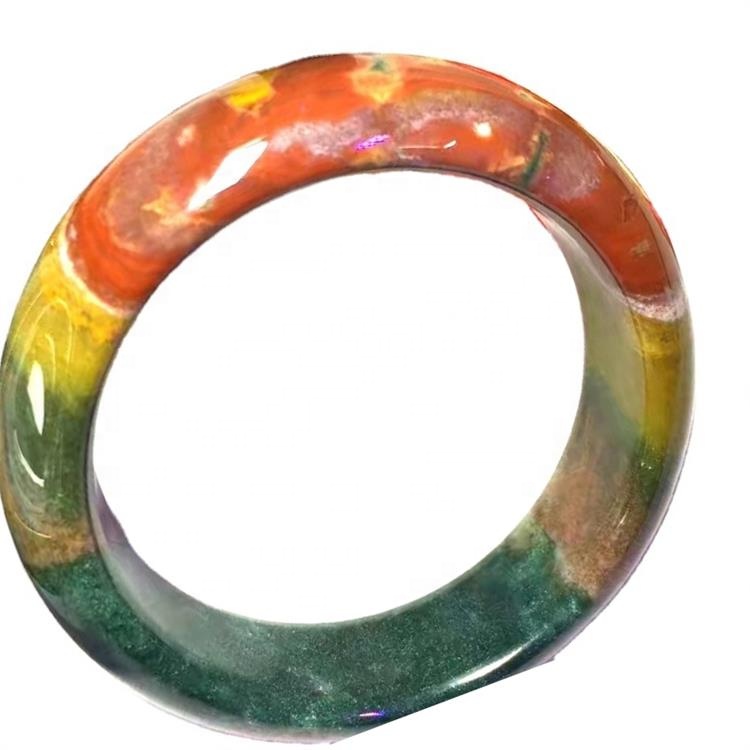 Raro Ocean Jasper Jeweltery Fashion Traje Brazaletes Brazaletes 37