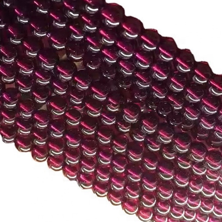 Байгалийн ягаан Аметигийн бөмбөлгүүдийг бугуйвч 32