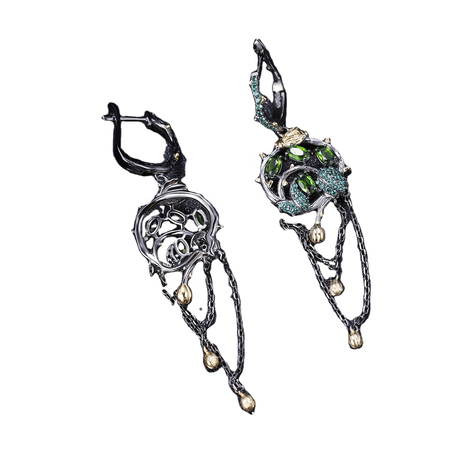 Emerald mhete / endarama-dzakarongedzwa mhete 11