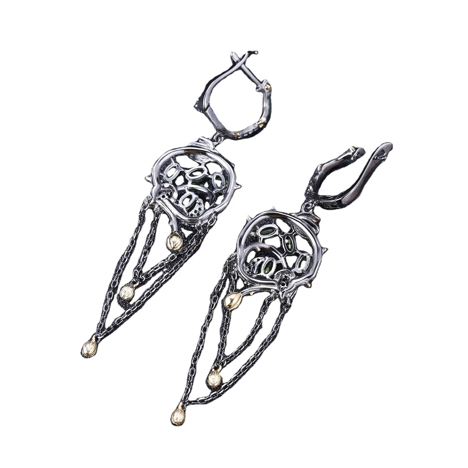 Emerald mhete / endarama-dzakarongedzwa mhete 9