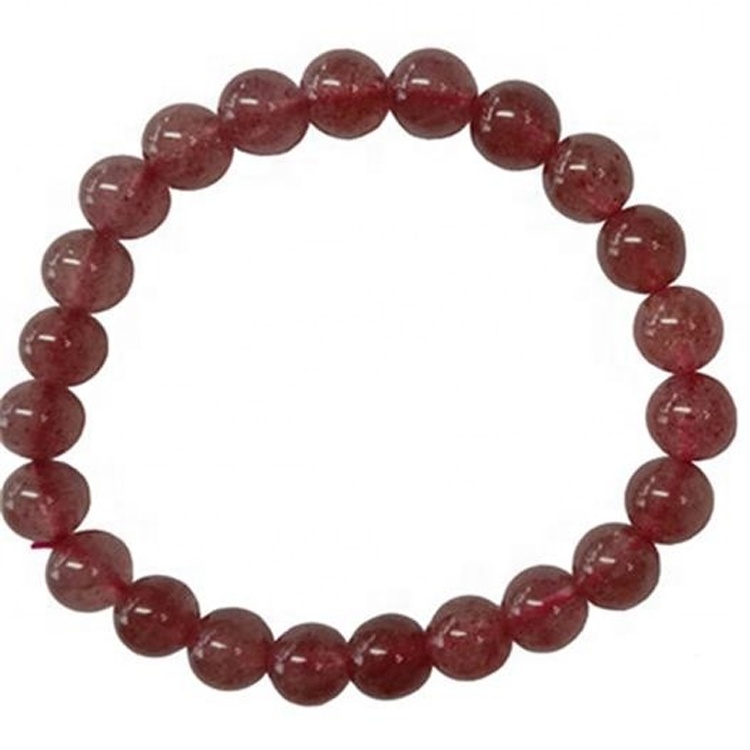 Braccialetto di cristallo naturale rosso all'ingrosso del braccialetto della pietra preziosa del braccialetto della pietra preziosa del braccialetto della pietra preziosa del braccialetto della gemma 30