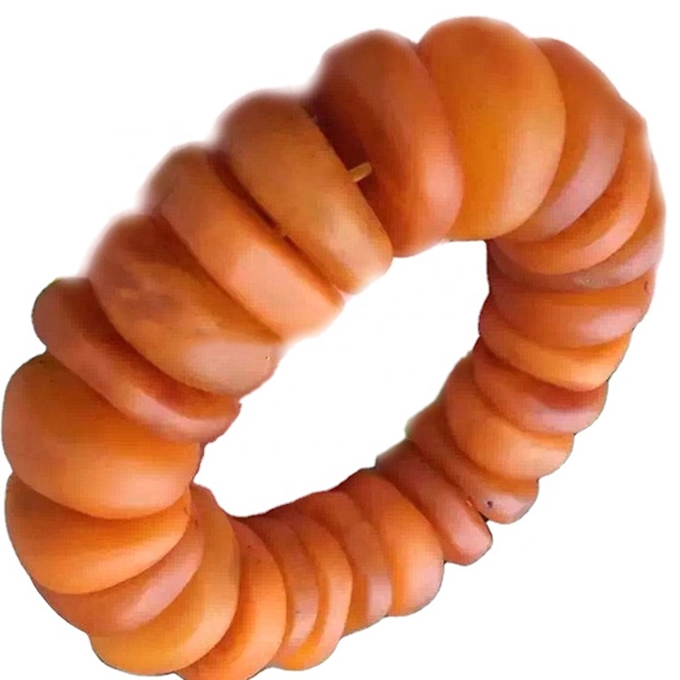 Old Amber kasar untuk memotong perhiasan gelang batu permata amber unisex 32