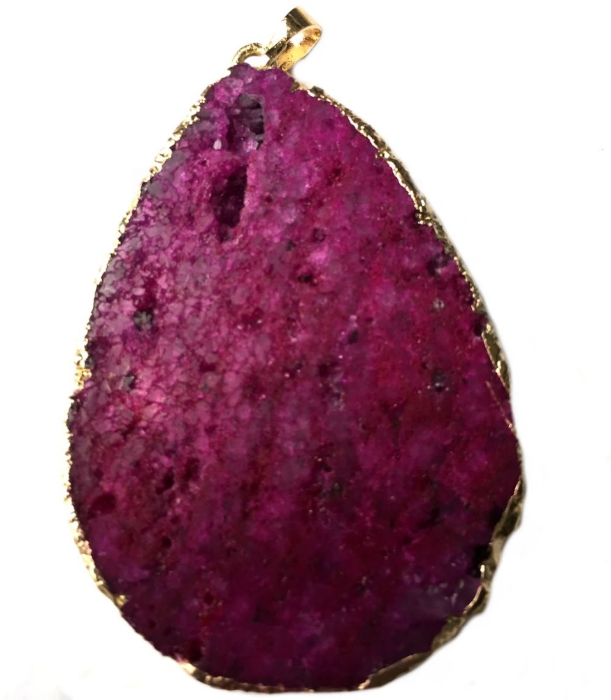 Grutte rau druzy sieraden stien foar pendants, foarmje willekeurich út druzige drusige connectors 7
