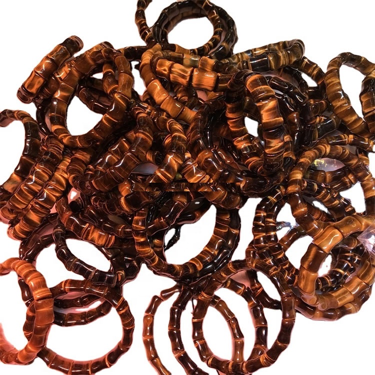 Alami TigerEye perhiasan cut fancy bangle nyieun borongan alam tigereye pinggel buleud ukiran geulis A jade bangle 38