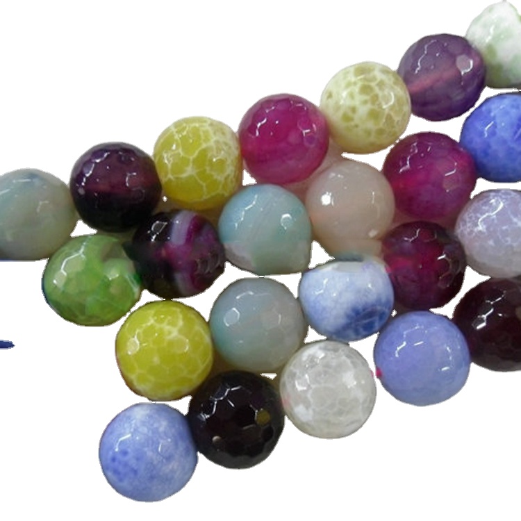 Top Fashion Design Natural Stone Agata Diverse Dimensioni differenti e Taglio per perline Shapr 31