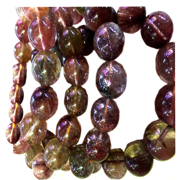 Braccialetti rotondi della pietra preziosa del braccialetto del braccialetto del braccialetto della pietra preziosa di alta qualità 27