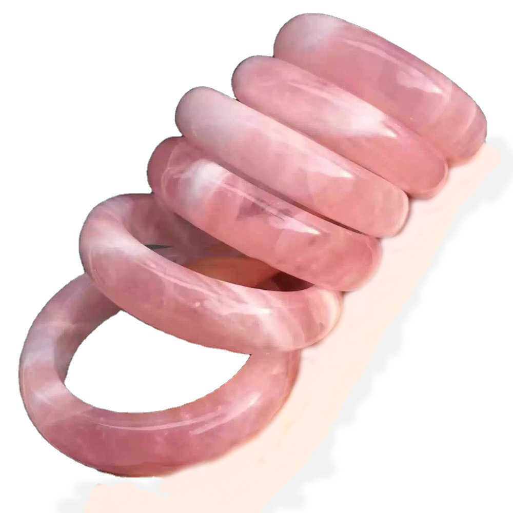 3a Diameter sa Kasasero 55mm hangtod sa 65mm Natural Madagascar Rose Bicartz Brainlet alang sa mga batang babaye 39