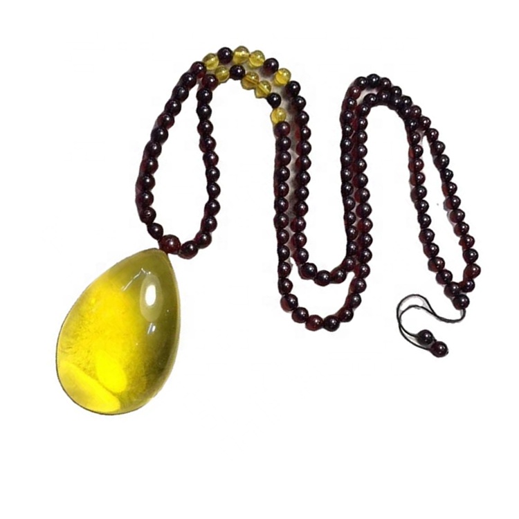 Качество янтарные грубые вырезать бусины ожерелья молитве янтарный ожерелье 38