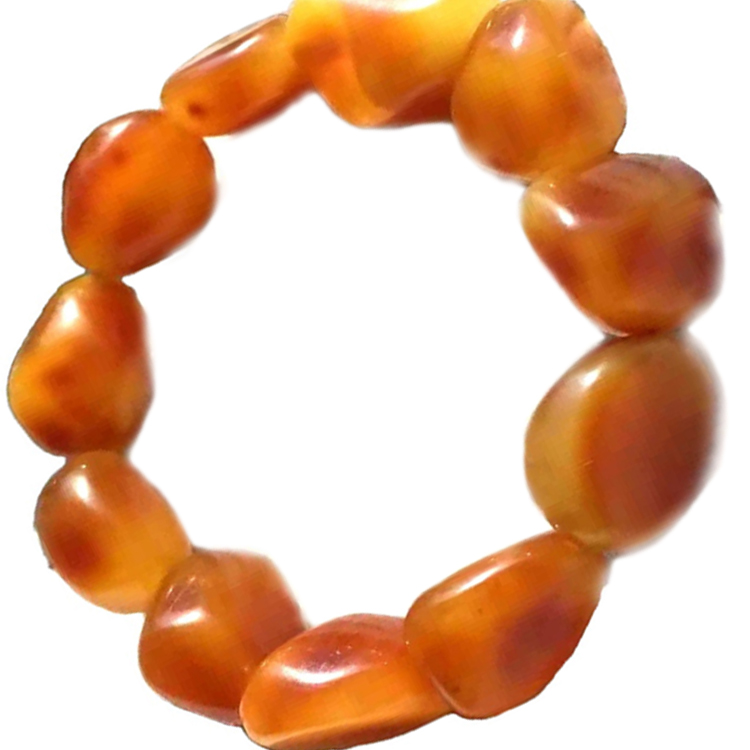 Pepite di ambra con superficie di colore arancione, perline, braccialetti, gioielli 32