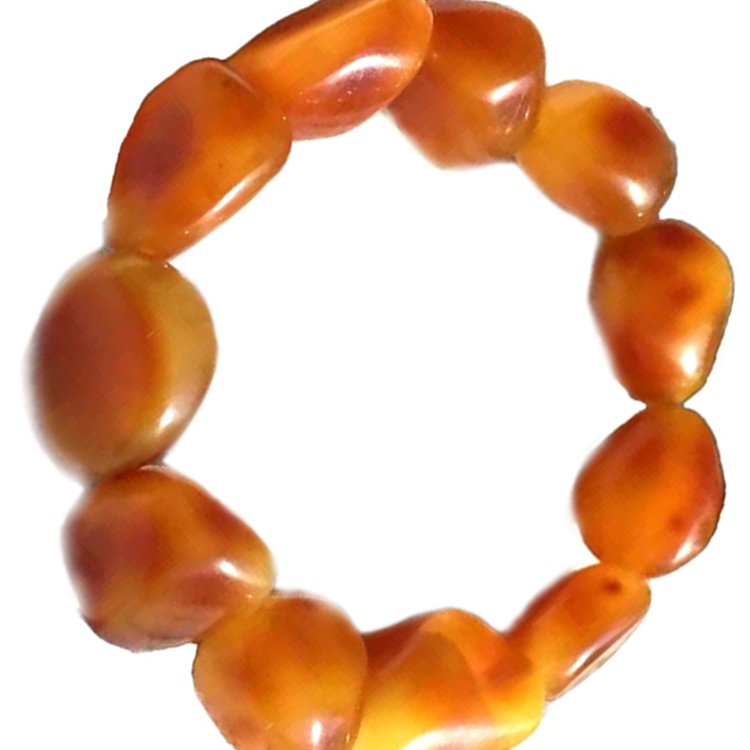 Pepite di ambra con superficie di colore arancione, perline, braccialetti, gioielli 36