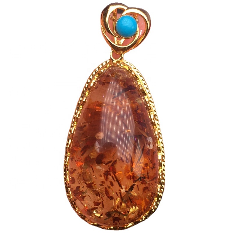 Prírodný hnedý amber.amber náhrdelník.honey Amber šperky 7