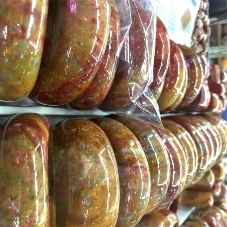 Berkualiti tinggi Agate Agate Bangle Bangle Kuantiti untuk Membuat Gemstone Semulajadi Wanita Hadiah 37