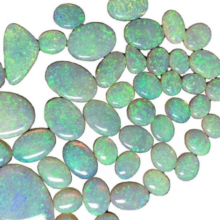 Naturali Awstraljan Opal Laxka Cabochon Gemstone Kwantità Massa Għamla bl-ingrossa 38