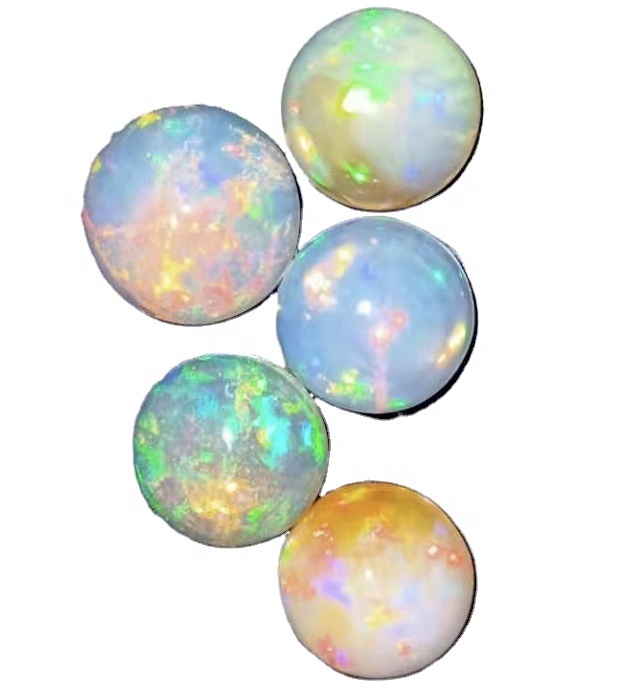 ओपल कैबोकन्स ओपल कैब ढीले ओपल अक्टूबर रत्न जीआईए प्रमाणित 42