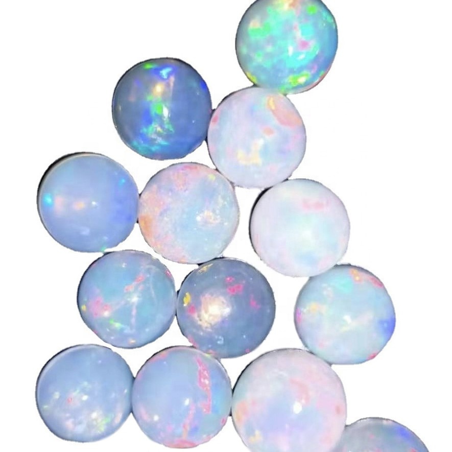 ਏਏਏਏ ਕੁਆਲਿਟੀ ਕੁਦਰਤੀ ਇਥੋਪੀਅਨ ਓਪਲ ਗੋਲ ਸ਼ਕਲ ਕੈਚਨ ਥੋਕ ਲਾਟ 37