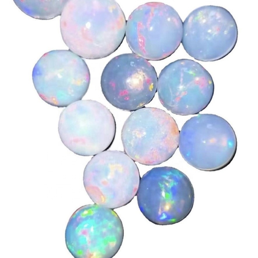 ਏਏਏਏ ਕੁਆਲਿਟੀ ਕੁਦਰਤੀ ਇਥੋਪੀਅਨ ਓਪਲ ਗੋਲ ਸ਼ਕਲ ਕੈਚਨ ਥੋਕ ਲਾਟ 41