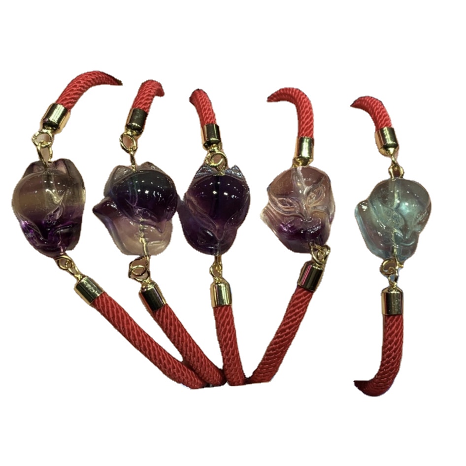 फ्लोराइट ब्रेसलेट नैसर्गिक दगड उपचार हाताने ब्रेसलेट मॅक्रॅम फ्रेंडशिप गिफ्ट बोहो मिनिमलिस्ट 9