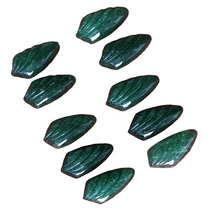 Резная киви клубничный кварцевый драгоценный камень кабошон 32