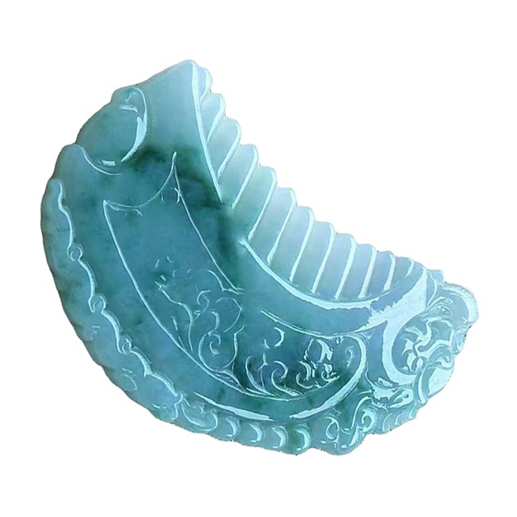 Gemstone Emerald вырезал расческу 34