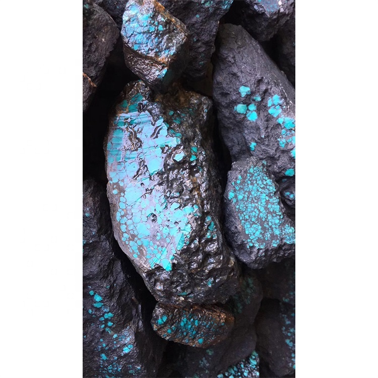 Pūka tumši bumbiņu zirnekļa tīmekļa tirkīza raupja zirnekļa tirkīza raupja kristāla spīduma dārgakmens 7