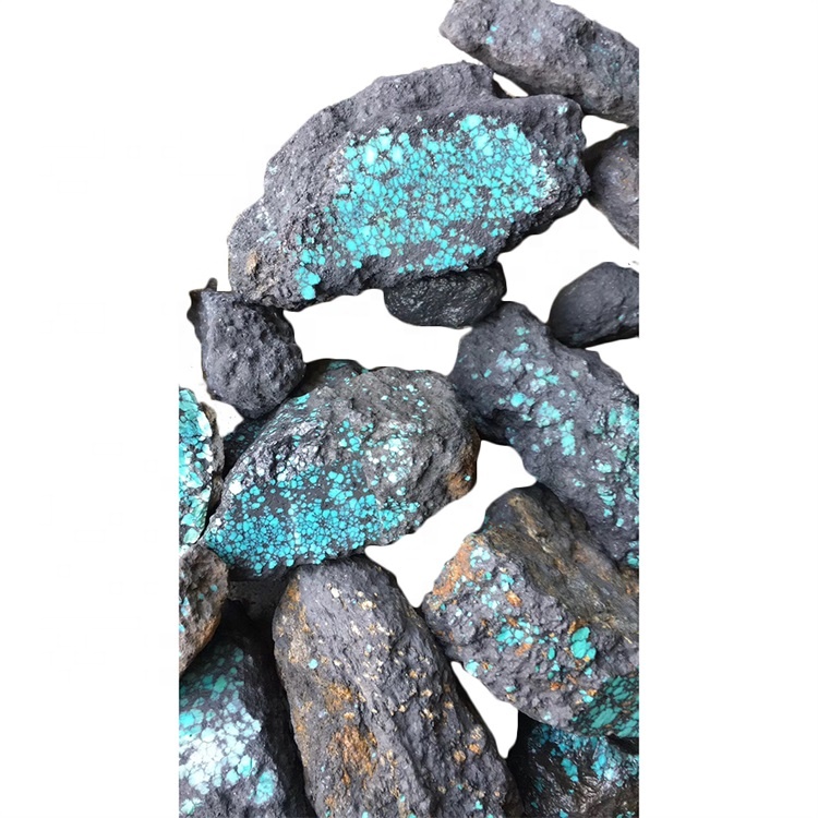 Pūka tumši bumbiņu zirnekļa tīmekļa tirkīza raupja zirnekļa tirkīza raupja kristāla spīduma dārgakmens 13