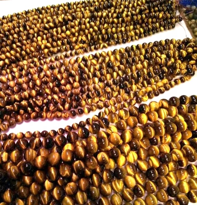 លក់ដុំមានពណ៌លឿង 8 មមមម 12 មមម័រអង្កាំថ្មរោមចិញ្ចើម 36