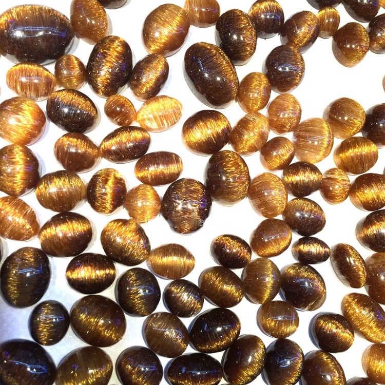 Copper Rizi Ruthro Quartz Cababokon 36