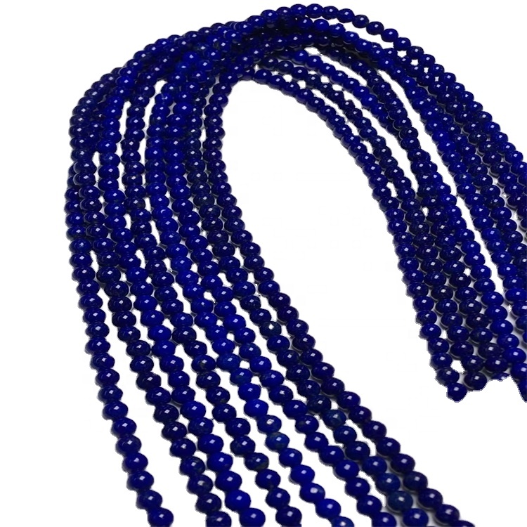 Přírodní lapis lazuli gemstones kulatý míč spacer volné korálky 6mm 8mm 10mm 16  9