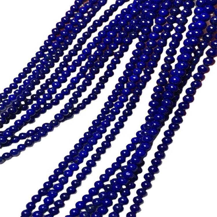 Přírodní lapis lazuli gemstones kulatý míč spacer volné korálky 6mm 8mm 10mm 16  11