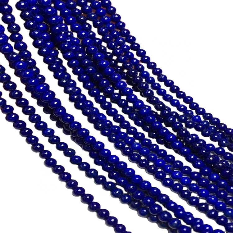 Přírodní lapis lazuli gemstones kulatý míč spacer volné korálky 6mm 8mm 10mm 16  13