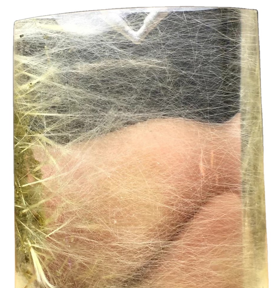 മൊത്ത പ്രകൃതിദത്ത മഞ്ഞ റുക്കേറ്റഡ് ക്വാർട്സ് കാബോചോൺ വ്യത്യസ്ത നിലവാരം 33