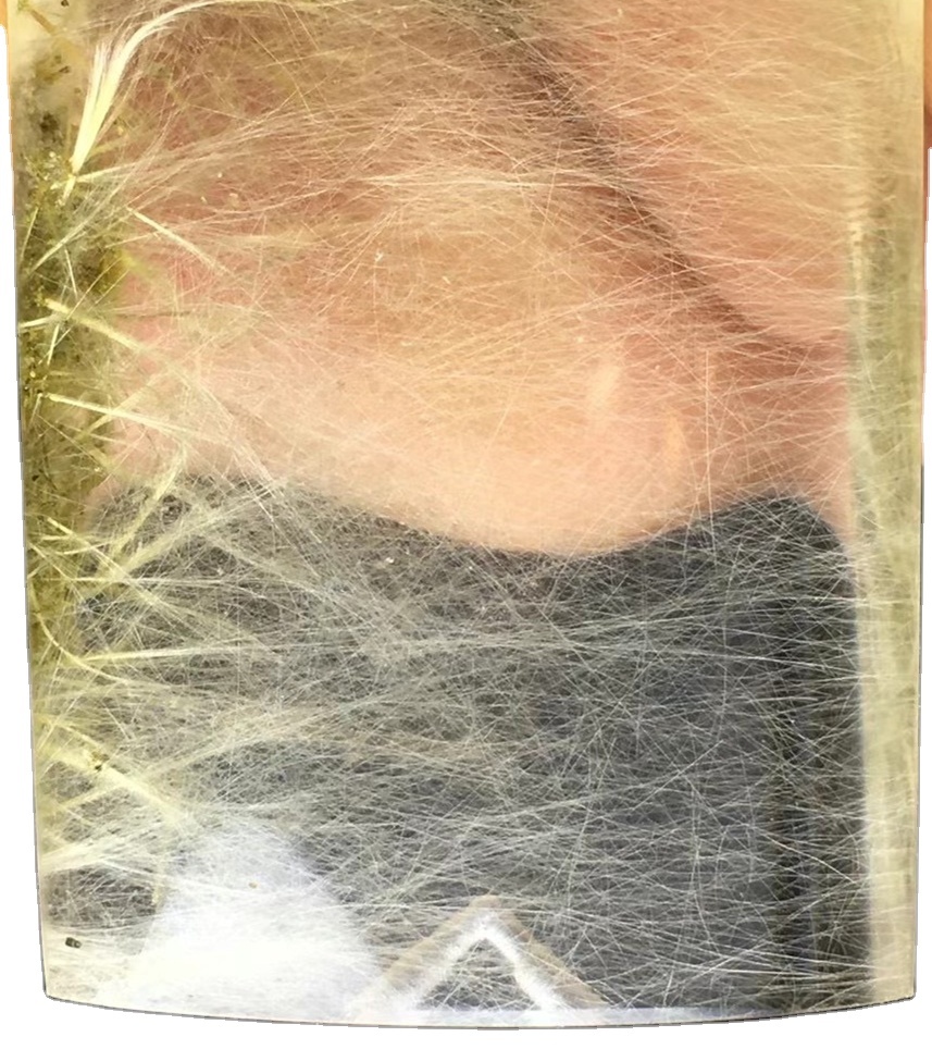 മൊത്ത പ്രകൃതിദത്ത മഞ്ഞ റുക്കേറ്റഡ് ക്വാർട്സ് കാബോചോൺ വ്യത്യസ്ത നിലവാരം 37