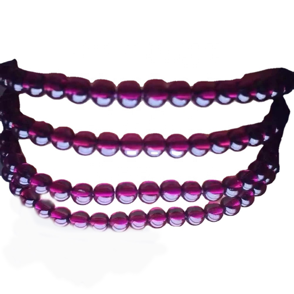 Loomulikult Gemstone'i erinev stiil Garnet Round Beads Mass Kogus Tee hulgimüük 34