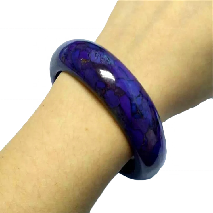 Iibhengele zokwenyani ezenziwe ngesandla kunye nezacholo ezilula zeSilver Bangle Isacholo sesizwe samatye anqabileyo Umnyhadala weBoho izacholo 36