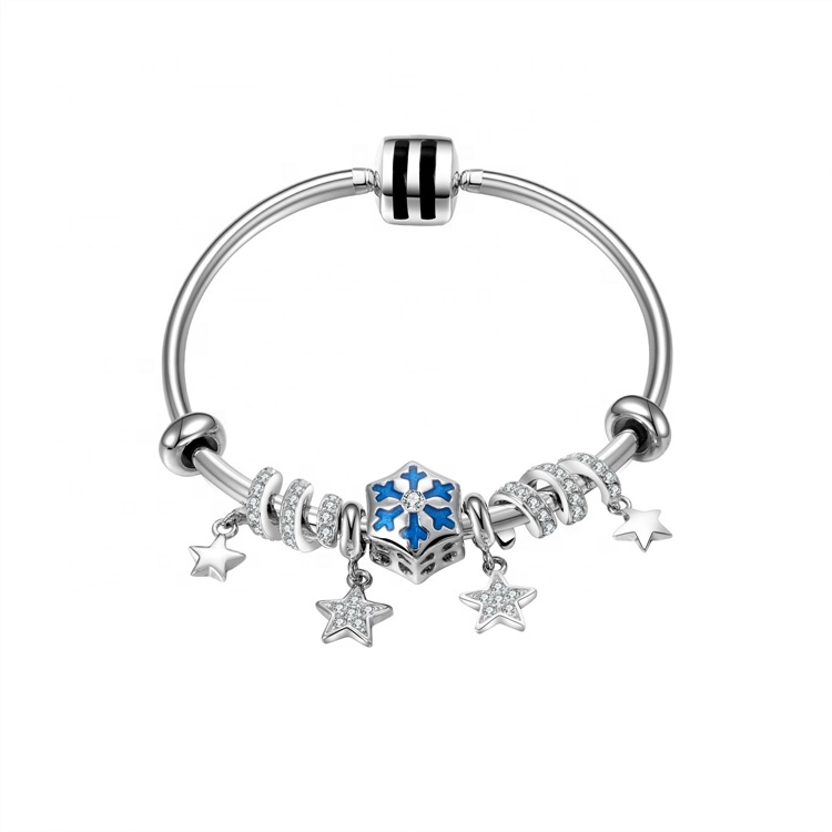 Gift voor Girl Friend Beroemde Merk 925 Silver Bracelet 8