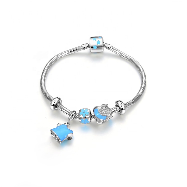 Thời trang cá tính 925 Sterling Silver bangle 14