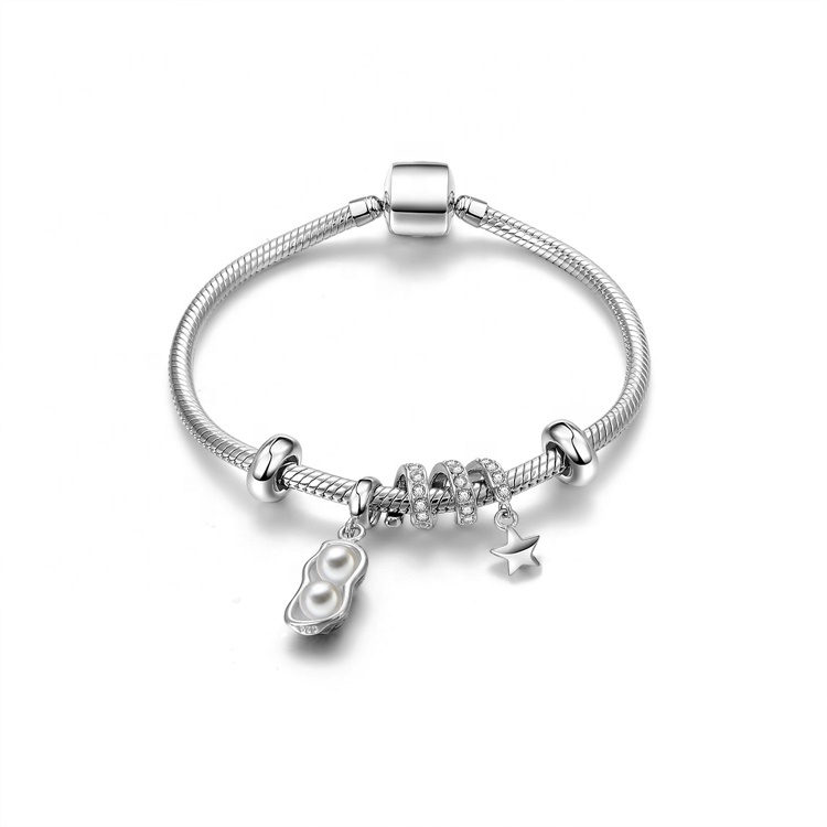 Thời trang cá tính 925 Sterling Silver bangle 16