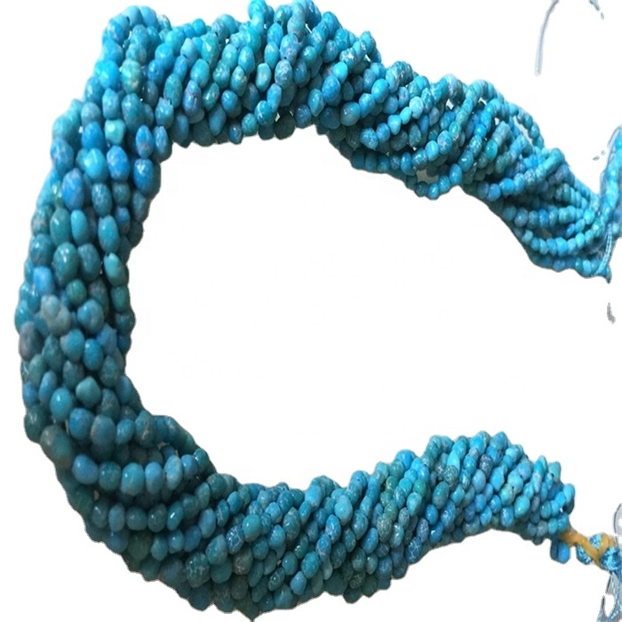 Firuzəyi fişlərin muncuqları Topdan firuzəyi Gemstone edir 13