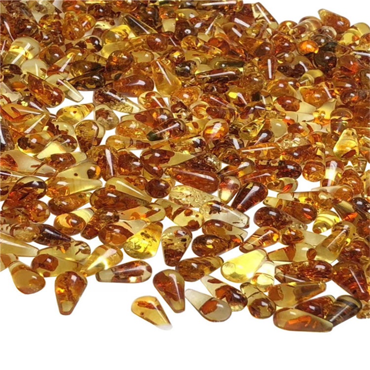 He utu nui a Amber Beeswax Pendant Gemstone Fashion Play-maturuturu nga taonga whakapaipai 9