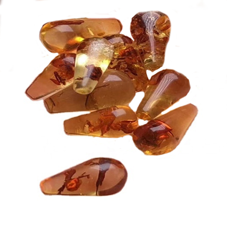 He utu nui a Amber Beeswax Pendant Gemstone Fashion Play-maturuturu nga taonga whakapaipai 11