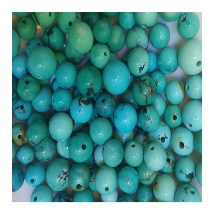 Turquoise yika awọn ilẹkẹ ti o n ṣe ohun ọṣọ curquolese awọn ilẹkẹ 11