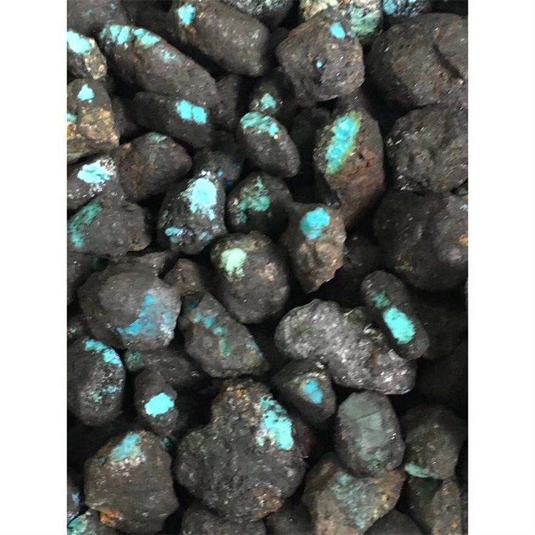 Hubei Yungai turkoois my ruwe maak groothandel turkoois Nugget Gem rowwe Gemstone Chinese Qingu Hubei 15