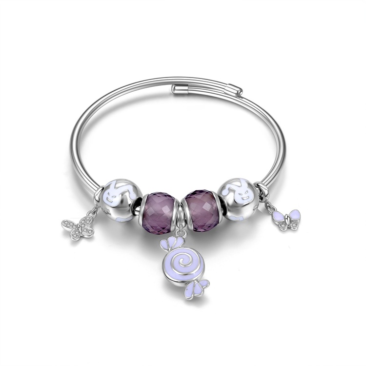 2021 브랜드 925 실버 팔찌 7