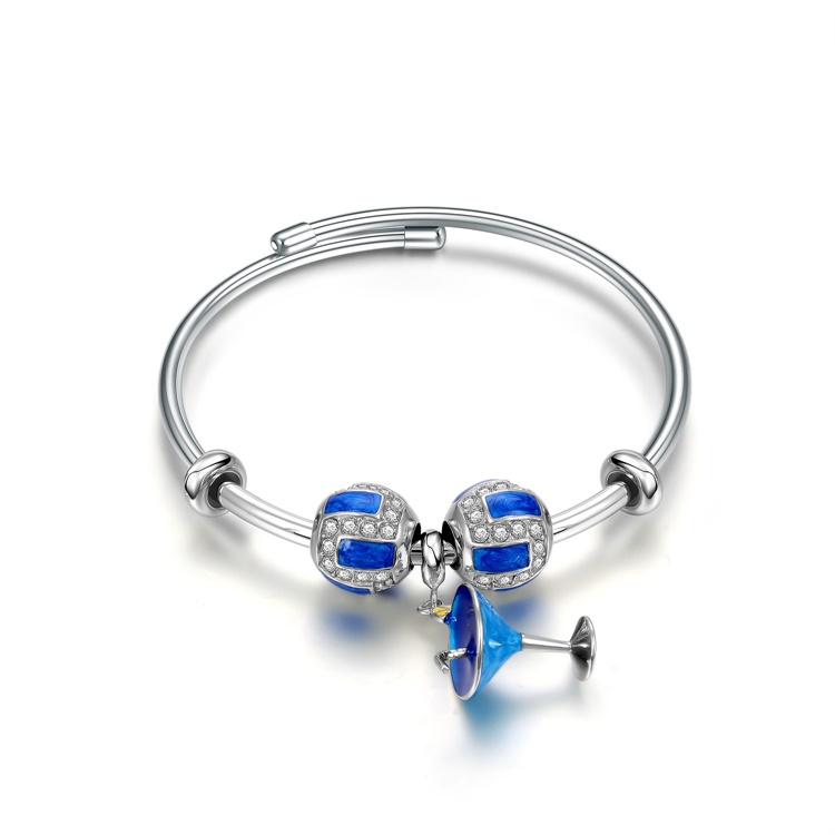 2021 브랜드 925 실버 팔찌 15